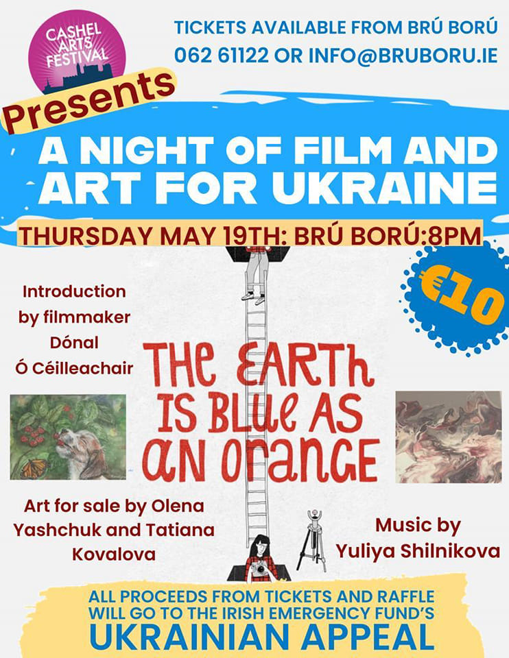 A night of film, music and art in aid of Ukraine